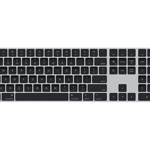 APPLE Magic Keyboard met Touch ID + Numeric Keypad Zwart Toetsenbord