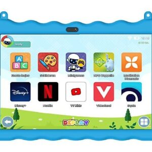 DEPLAY Kids Tablet PRO - 10 inch - 128 GB - Blauw - Wifi + 4G (LTE)
