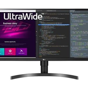 LG 34WN750P-B - 34 inch - 3440 x 1440 (Ultrawide Quad HD) - IPS-paneel - in hoogte verstelbaar