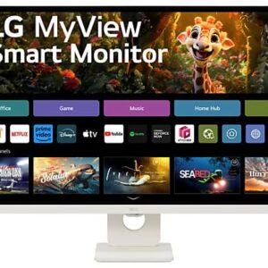 LG MyView Smart Monitor 32SR73U-W - 31.5 inch - 3840 x 2160 (Ultra HD) - VA-paneel