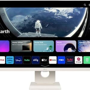 LG Smart Monitor 27SR50F-W - 27 inch - 1920 x 1080 (Full HD) - IPS-paneel