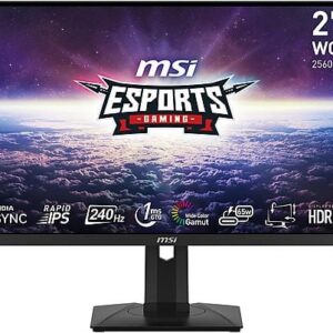 MSI G274QPXDE - 27 inch - 2560 x 1440 pixels (WQHD) - IPS (In-Plane Switching)