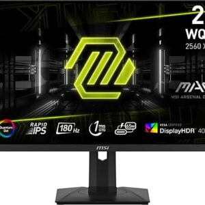 MSI MAG 274QRF QD E2 - 27 inch - 2560 x 1440 (Quad HD) - 1 ms - 180 Hz