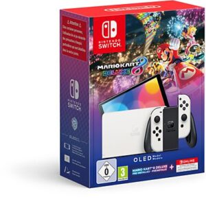 NINTENDO Nintendo Switch + Mario Kart 8 Deluxe + 12 maanden Nintendo Switch Online 64 GB