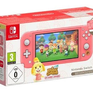 NINTENDO Switch Lite Coral - Isabella Aloha Editie + 12 maanden Nintendo Switch Online