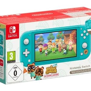 NINTENDO Switch Lite Turquoise - Tommy Aloha Editie + 12 maanden Nintendo Switch Online 32 GB