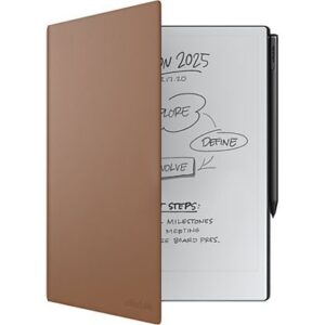 REMARKABLE Leren Book Folio Bruin