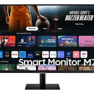 SAMSUNG Smart Monitor M7 LS32DM702UUXEN - 32 inch - 3840 x 2160 (Ultra HD 4K) - VA-paneel