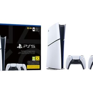 SONY PlayStation 5 Console Slim - Digital Edition + 2 DualSense Controllers